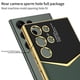 thumbnail image 5 of Adecuado para Samsung S23Ultra Funda de teléfono de cuero galvanizado de moda 24plus Jazz Patrón de fibra de carbono Cubierta protectora resistente a caídas, 5 of 6