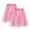 Pink, variant on 2PC Womens Holiday Dresses For Women Layer Dance Tutu Sequin Skirt With Bow And Belt Handmade Performance Skirt Pink