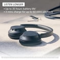 thumbnail image 4 of Sony WH-CH720N Écouteurs Sans Fil à Réduction de Bruit Bluetooth, Micro, Circum-Aural, Alexa Intégré - Noir - Remis à Neuf Bon État, 4 of 6