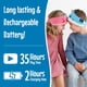 thumbnail image 4 of Bandou - Auriculares originales para niños pequeños y niños - Diadema con cable y inalámbrica Bluetooth - Ajuste cómodo - Volumen seguro limitado - Ajustable para viajar, aprender y dormir (Sparkle Th, 4 of 5
