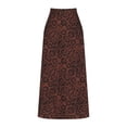 thumbnail image 6 of Maoxin Skirt for Women Women's Fall And Winter Fashion High Waist Printed Half Skirt Half Skirt ,Brown,M, 6 of 7