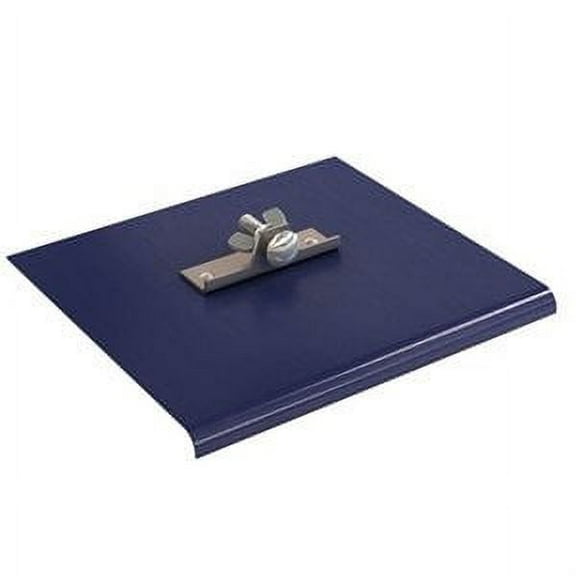 Bon 22-752 Walk Edger - Blue Steel 9-inch X 8-inch - 3/8-inch Radius 1/2-inch Lip