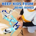 thumbnail image 4 of Robot unicornio de juguete que transforma colisiones con 2 coches magnéticos, 4 of 7