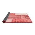 thumbnail image 2 of Ahgly Company Indoor Rectangle Patchwork Red Transitional Area Rugs, 2' x 4', 2 of 4