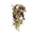 thumbnail image 4 of Bouquet de boda para la novia Flores falsas de la novia Novia sosteniendo ramo para la Aniversario de decoración de graduación, 4 of 7