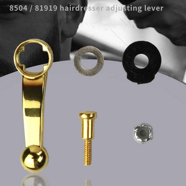 de Palanca de Varilla de Ajuste de Aleación de Metal Reemplazo de Piezas para Accesorios de Cortadora de Cabello 8504/81919 Cumple con Los Estánda - Oro Baoblaze Palanca de varilla de ajuste