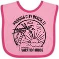 thumbnail image 3 of Inktastic Summer Vacation Mode Panama City Beach Florida Boys or Girls Baby Bib, 3 of 4