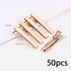 thumbnail image 3 of 50 pinzas para el pelo de cocodrilo, pasadores de metal para hacer moños, accesorios de bricolaje 31 mm, 3 of 9