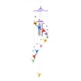 thumbnail image 1 of Creative Lucky Humming Bird Wind Bells Chimes Hanging Gifts Decor(Purple), 1 of 6