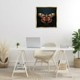 thumbnail image 3 of Stupell Industries Vivid Patterned Moth Animals & Insects Painting Gold Floater Framed Canvas Art Print Wall Art, 25 x 25, 3 of 10