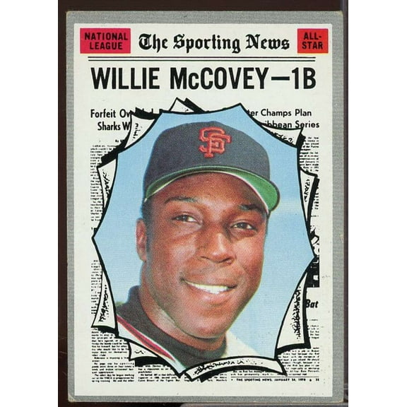 Willie McCovey AS Card 1970 Topps #450