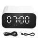 thumbnail image 1 of BT510 Altavoz Bluetooth de carga inalámbrica con pantalla LED Reloj Alarma Banco de energía Blanco, 1 of 8