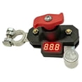 thumbnail image 1 of 1PC Car Battery Disconnect Switch, Battery Isolation Switch with Digital Voltage Indicator for Efficient Power Management in Equipment, 1 of 8