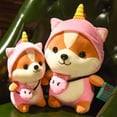 thumbnail image 3 of Adorable Squirrel Stuffed Animal Dressed in Dinosaur Costume Plushies Chipmuck with Dinosaur Outfit Cute Plush Toys for Kids, 3 of 5