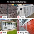 thumbnail image 4 of Locker Lock Master Lock 1504D - Candado combinado, color rojo, 4 of 6