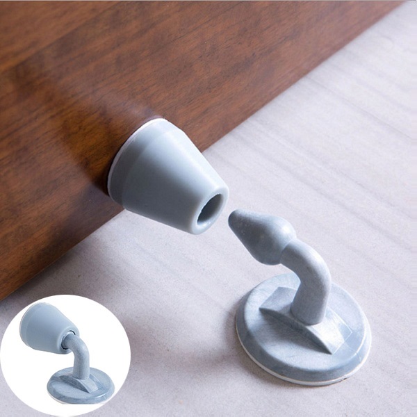 Door Stopper,Silicone Door Stop,DoubleSided Adhesive Tape, No Drilling