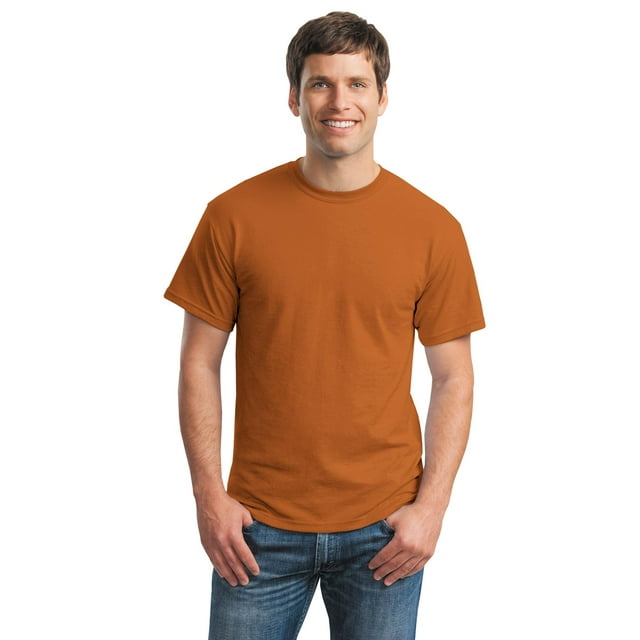 Gildan T-Shirt pour Hommes à Manches Courtes DryBlend 50 Coton/50 Polyester - 8000