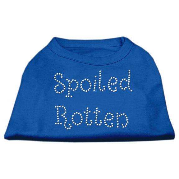 Spoiled Rotten Rhinestone Shirts Blue Sm (10)