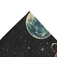 thumbnail image 4 of Yayeee Tapestry Wall Hanging for Bedroom 60" x 40" Living Room Home Wall Art Decor, Red Sitting On The Moon, 4 of 7