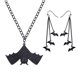 thumbnail image 3 of Qarigey Halloween Jewelry Gothic Style Metal Anniversary Jewellery Birthday Fashion Engagement Wedding Holiday for Female Ropa, zapatos y accesorios Miscelánea 2 piezas Qarigey AP006751-02, 3 of 6