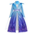 thumbnail image 1 of Elsa Robe Reine Princesse Costume Filles Déguisement, 1 of 6