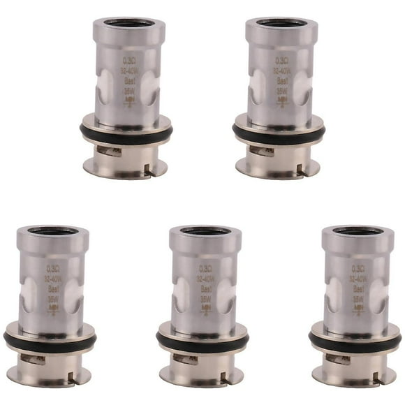 5Pcs Replacement Coil Head TPP Pod Coil DM4 0.3Ohm for Drag 3/Drag X Plus Kit/Drag X/S Pro Kit