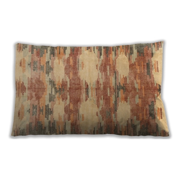 Ahgly Company Outdoor Rectangular Contemporary Lumbar Throw Pillow, 13 inch by 19 inch