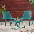 thumbnail image 4 of Noble House Bucknell Ensemble de Conversation Extérieur 3 Pcs en Bleu Mat, 4 of 18