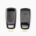 thumbnail image 3 of Xotic Tech Carbon Fiber Pattern Key FOB Cover Shell Case for 2017+ Audi Keyless Remote, 3 of 6
