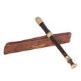 thumbnail image 3 of Musical IRIN ABS Descant Recorder 8 Hole Baroque Style Recorders Instrument Detachable with Finger Rest and Carrying Bag Classroom Wind Musical Instruments Coffee, 3 of 7