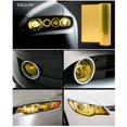 thumbnail image 4 of Película de tinte de luz de coche, luz antiniebla, luz trasera, vinilo tintado amarillo, pegatina de Color trasera, autoadhesivo, camaleón brillante, accesorios, piezas, 11,8*39,4 pulgadas, 1 ud., 4 of 5