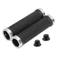 thumbnail image 2 of Bike Handlebar Grips, Handlebar Grips Shock Absorption  for Long Term Riding White,Silver,Gold, 2 of 7