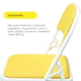 thumbnail image 5 of 6 sillas plegables de oficina acojinadas ilios innova  Amarillo, 5 of 5