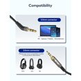 thumbnail image 2 of Mr Rex Cable Auxiliar De 3,5 Mm A 2,5 Mm Para Auriculares Bose 700 Quietcomfort Qc45 Qc35Ii Qc35 Qc25 Con Cancelación De Ruido Jbl E45Bt E55Bt E65Btnc Cable De Repuesto De Audio Para Auriculares Bluet, 2 of 5