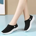 thumbnail image 3 of IUJSOY Women's Slip on Shoes Work Non Slip Sneakers Walking Shoes Mesh Mules Clogs Outdoor Slippers, 3 of 7