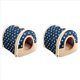 thumbnail image 1 of 2X Suave Y Cálido de Estrella 2 En 1 para Mascotas Antideslizante Cama para Perros Y Gatos Plegable Invierno Suave Y de Dormir Almohadilla Cojines, 1 of 8