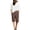 5Brown31, variant on Casual Summer Knee Length Pants For Women Elastic Waist Soft Relaxed Fit Streetwear Trousers Outdoor Activities Comfortable Slacks
