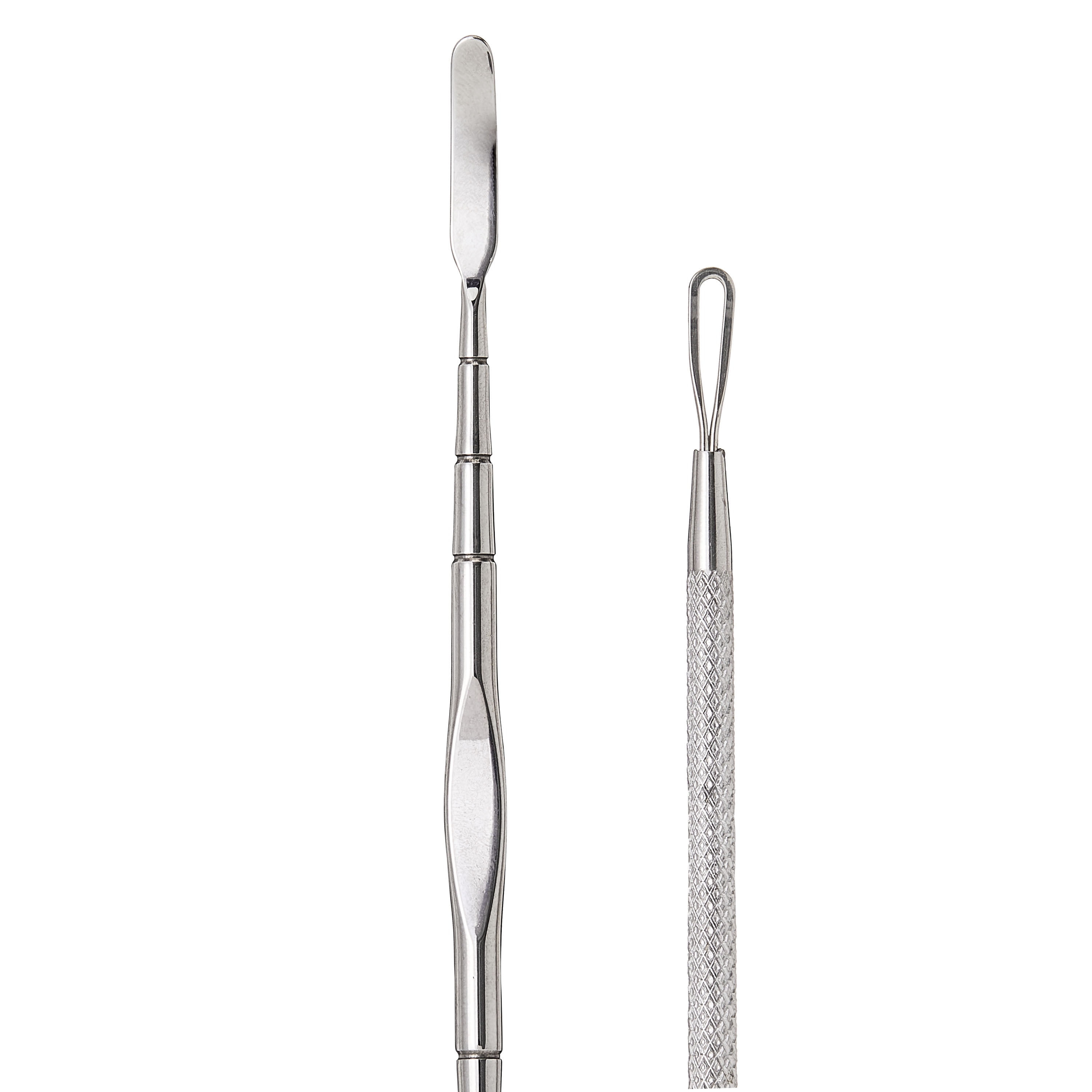 Equate Stainless Steel Blackhead And Whitehead Skincare Tool Duo, 2 Pieces