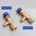 thumbnail image 2 of 6X R22 AC Valve 1/4 Inch Filler Joint A/C Refrigerant Valve Air Conditioning Repair and Fluoride Safety Adapter D,6 x Air Conditioning Refrigerant Valve, 2 of 8