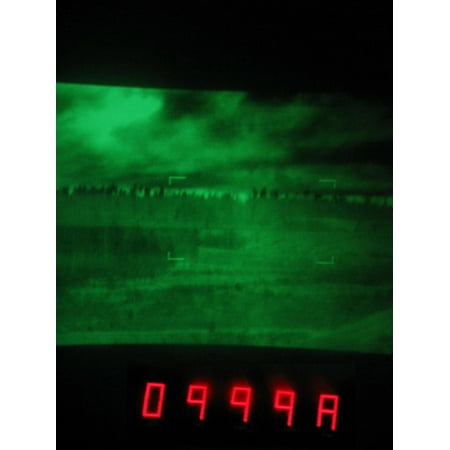 LAMINATED POSTER Description = Leopard 2a4 EMES 15 thermal image, 4x magnification Author = I took the picture myself Poster Print 24 x 36