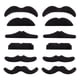 thumbnail image 1 of Bigote falso para fiesta de Halloween, bigote falso divertido para regalo, diversión, 2 uds., 1 of 5