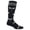 Black Shimmer, variant on Women's Dragonfly Moderate Graduated Compression Socks Medium/Large Black