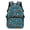 Cartoon Tractor Print, variant on Sea Turtle Mushroom Print School Backpack for Ages 6-18 Large Capacity Ergonomic Padded Adjustable Straps for Elementary Middle High School Boys and Girls Back to School Daily Use