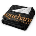 thumbnail image 2 of Susquehanna University Logo Fleece Blanket, Very Soft Microfiber Flannel Blanket for Couch Warm and Cozy for All Seasons, 2 of 6