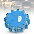 thumbnail image 1 of Lumière d'Urgence Bleue/orange/verte LED, Lumière de Signalisation Ronde, Plastique à Faible Consommation pour Voitures, Motos, Camping, Randonnée, Exploration, 1 of 8