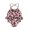Pink, variant on Auroural Kids Swimsuits Girls Swimwear Kids Toddler Baby Summer Print Sling One-piece Swimsuit