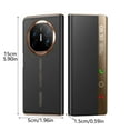 thumbnail image 3 of Mate X6 Foldable Screen Smart Flip Leather Suitable for X6 Business Litchi Grain Drop Phone Cover, 3 of 4