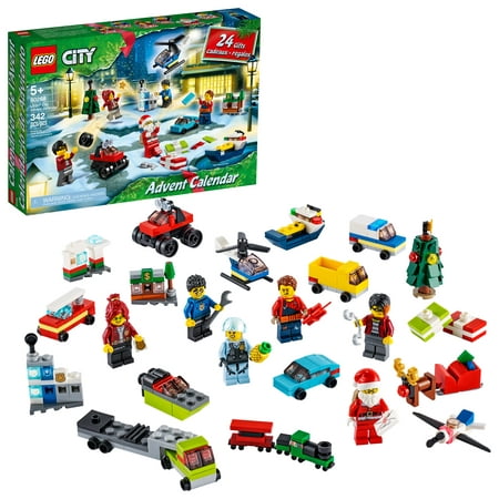 LEGO City Advent Calendar 60268, With City Play Mat, Best Festive Toys for Kids (342 (Best Logo Creator For Android)