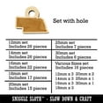thumbnail image 2 of Nebraska State Silhouette Wood Mini Charms Shapes DIY Craft Jewelry - With Hole - 20mm (15pcs), 2 of 7