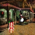thumbnail image 6 of Christmas Decorations Indoor, Kwaiffeo Set of 3 Christmas Lighted Gift Boxes 60 LED Light up Xmas Present Ornament for Tree Indoor Outdoor Yard Holiday Door, Christmas Lights,Warm White, UL Plug, 6 of 8